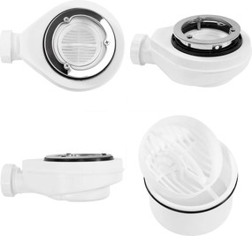 Rea Bazalt, sprchová vanička 90x120 cm, čierna, REA-K3904