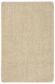 Chlpatý koberec krémový 200x290 cm protišmykový