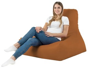 Kreslo Bali ekokoža svetlohnedé