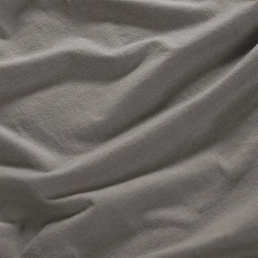 Napínacia plachta na posteľ jersey s elastanom antracitová sada 2 ks 90 x 200 cm