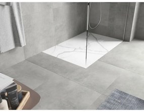 Mexen Hugo, obdĺžniková sprchová vanička SMC 120 x 80 cm, biely kameň, 42158012