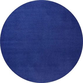 Hanse Home Collection koberce Kusový koberec Fancy 103007 Blau - modrý kruh - 133x133 (priemer) kruh cm