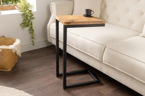 Dizajnový odkladací stolík Baronicio 62 cm mango