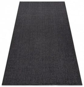 Kusový koberec Decra čierny 80x250cm