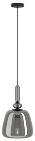 Eglo 39997 - Luster na lanku BOVINO 1xE27/40W/230V dymová