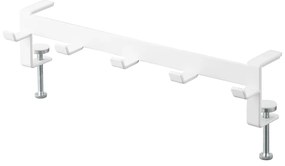 Matne biely nastaviteľný oceľový háčik Tower – YAMAZAKI