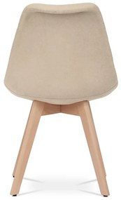 BONTEC Jedálenská stolička, hnedá, látka, CT-751 BR2 Farba: Hnedá