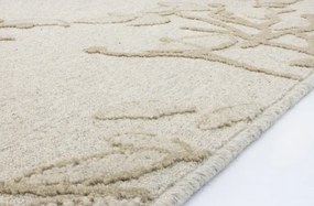 Koberec Agnella Noble Flors svetlobéžový