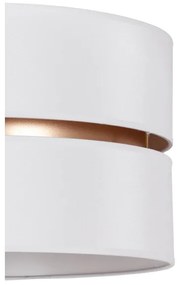 Duolla - Luster na lanku DUO 1xE27/15W/230V pr. 40 cm biela/zlatá