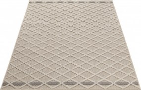 Ayyildiz, Kusový koberec Patara 4953 Beige – na von aj na doma, 80x150, béžová, chodba / predsieň
