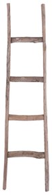 Drevený sedy vešiak na uteráky rebrík - 34*6*130 cm