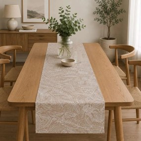 Polášek Dekoračný behúň Pedido - Hnedá | 40 x 140 cm