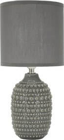 Stolná lampa Points 30,5 cm sivá