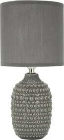 Stolná lampa Points 30,5 cm sivá