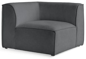 Sivý modul pohovky (variabilný) Flex Felix – Miuform