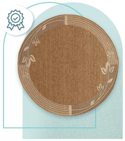 Koberec Adana Bloom Beige kruh