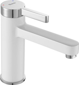 Rea Polo - umývadlová batéria, biela-chrómová, REA-B9941