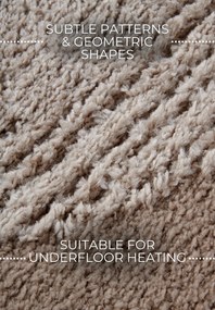 Kusový koberec Gallery 106087 Beige z kolekcie Elle, 120x170, béžová, obývacia izba, ELLE Decoration