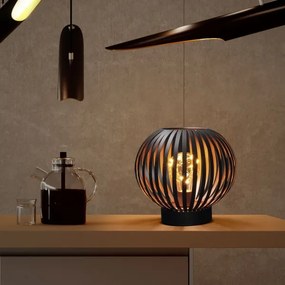 Solight WO3102 - LED Dekoračná stolná lampa LED/3xAA čierna/meď