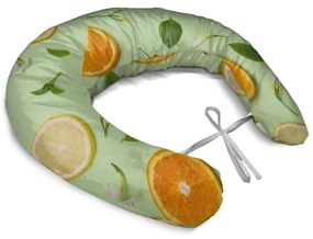 Sablio Tehotenský vankúš Citrus a kvet