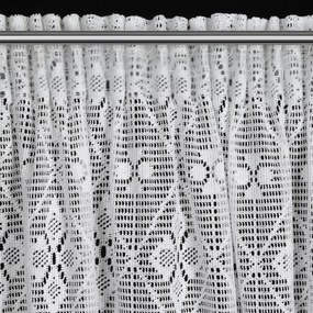 ZÁVES NA PÁSKE NELA 140X270 CM KRÉMOVÁ
