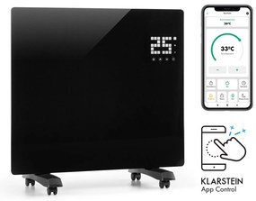 Bornholm Single Smart, konvektor, 1000 W, ovládanie cez aplikáciu, čierny