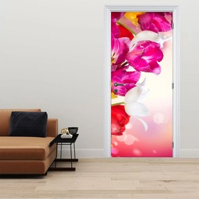 Fototapeta na dvere - Tulipány (95x205cm)
