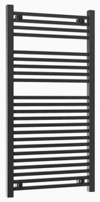 Erga Proper, vykurovacie teleso 1200x600 mm, 826W, čierna, ERG-LAV-PROP-12060-BK
