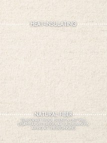 ELLE Decoration, Kusový koberec Puristic Knots 106318 Natural White z kolekce Elle, 200x290, biela, obývacia izba