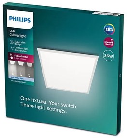 Philips - LED Stmievateľné stropné svietidlo SLIM SCENE SWITCH LED/36W/230V 4000K
