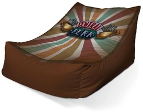 Sablio Sedací vak Lounge Seriál Priatelia CENTRAL PERK Abstrakcia - 80 x 95 x 50 cm