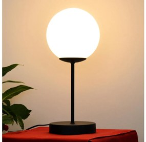 Stolná lampa MOON 1xE27/15W/230V čierna