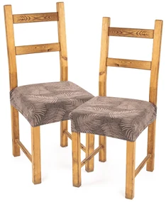 4Home Napínací poťah na sedák na stoličku Comfort Plus Feather, 40 - 50 cm, sada 2 ks