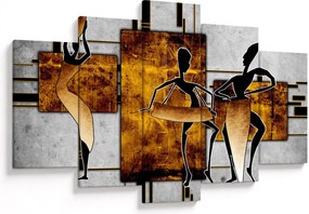 Obraz - Motívy Africkej kultúry (150x105 cm)