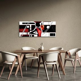 Obraz maľby starovekej dámy (120x50 cm)