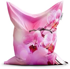 Sablio Sedací vak Kvety orchidey - 150x100 cm