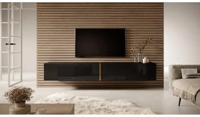 TV skrinka/stolík Bakira 200  (čierna). Vlastná spoľahlivá doprava až k Vám domov. 1098788