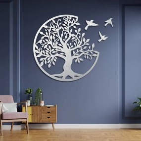 Drevený strom života s tromi letiacimi vtákmi | SENTOP PR0513