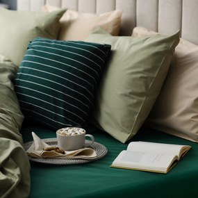 RENFORCÉ PRESTIERADLO BASIC 200X220 CM TMAVOZELENÉ