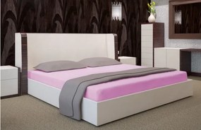 Prestieradlo na posteľ tmavo ružovej farby Šírka: 140 cm | Dĺžka: 200 cm
