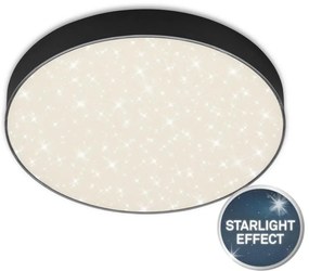 Briloner 7074-415 - LED Stropné svietidlo STAR SKY LED/21W/230V pr. 28 cm čierna