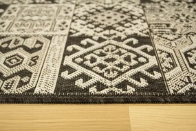 Koberec FLEX 19636/80 Aztec Romby grafitový