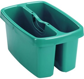 Organizér na upratovanie s vedrom, 2v1, zelený COMBI Leifheit 12l