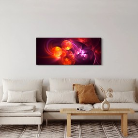 Obraz modernej abstrakcie (120x50 cm)