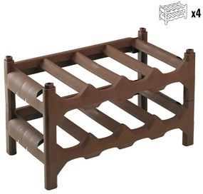 Stojan na víno 24x41x24cm - 4 kusy