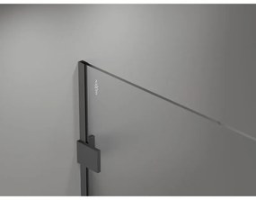 Mexen Lunar, sprchová stena pravá 110 x 200 cm, priehľadná 8 mm, grafitová, 830-110-000-95-00-P