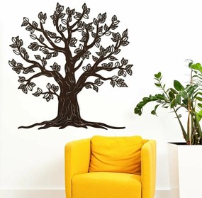 Drevený strom života na stenu - Malkuth