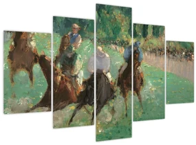 Obraz - Edouard Manet, At the Races, reprodukcia (150x105 cm)
