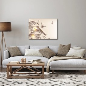 Obraz - Kolibríky (70x50 cm)