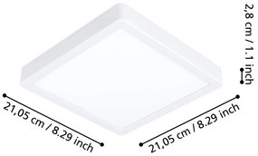 LED smart stropné svietidlo 16,5 W FUEVA-Z – EGLO